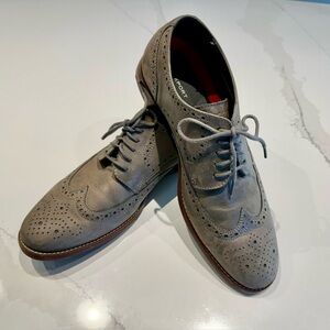 Rockport Men’s Grey Suede Shoes SZ 11.5